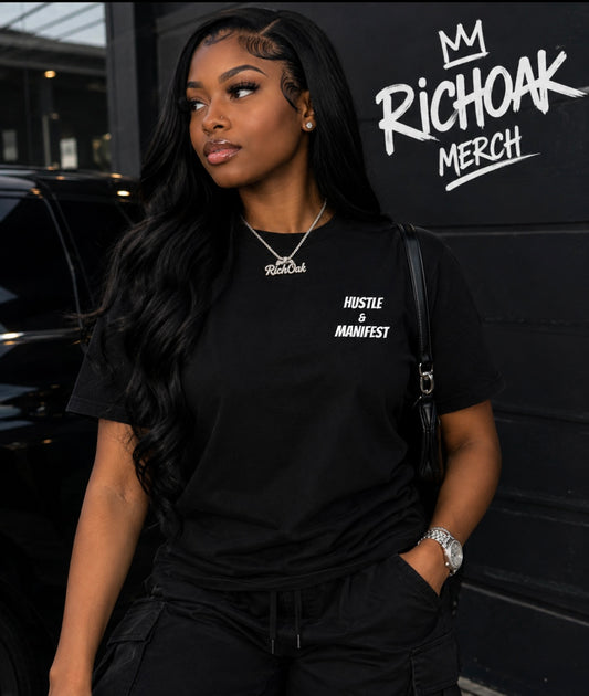 Hustle & Manifest (unisex) t shirt
